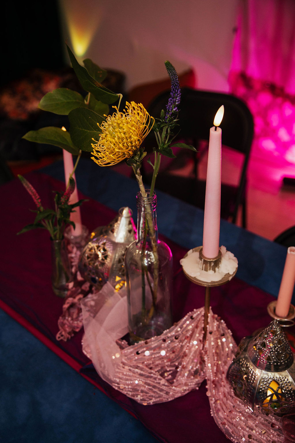 Curated table setting